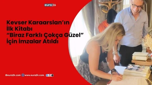 Kevser Karaarslan&rsquo;ın İlk Kitabı &ldquo;Biraz Farklı &Ccedil;ok&ccedil;a G&uuml;zel&rdquo; İ&ccedil;in İmzalar Atıldı