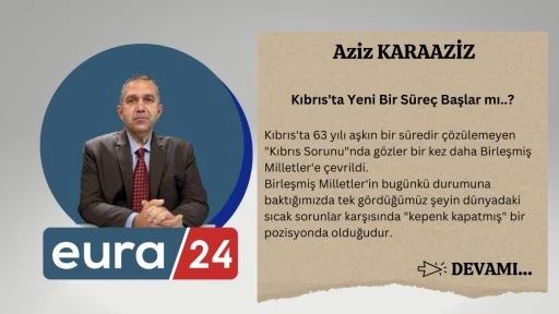 Kıbrıs'ta Yeni Bir Süreç Başlar mı?