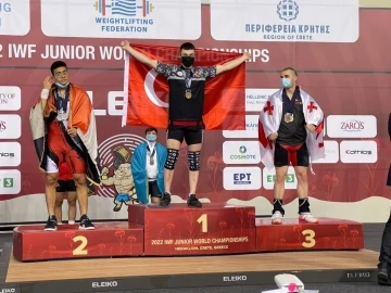 Kırıkkaleli milli halterci dünya şampiyonu oldu
