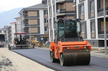 Kızılay Hocabey Kentsel Dönüşüm Projesi’nde asfaltlama çalışmaları
