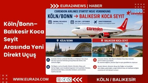 Köln-Bonn’dan Balıkesir’e Yollar Kısaldı