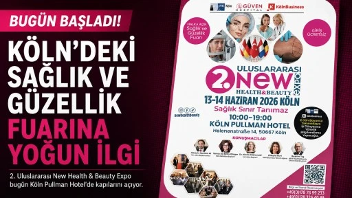 K&Ouml;LN&rsquo;deki Sağlık ve G&uuml;zellik Fuarına Yoğun İlgi