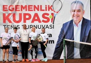 Konyaaltı’nda rekor katılımlı tenis turnuvası
