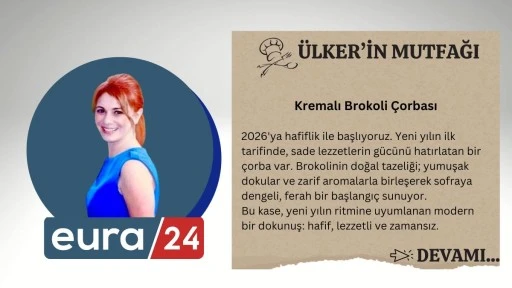 Kremalı Brokoli &Ccedil;orbası