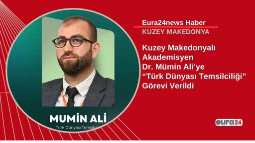 Kuzey Makedonyalı Akademisyen Dr. Mümin Ali’ye “Türk Dünyası Temsilciliği” Görevi Verildi
