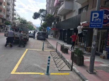 Manisa’da motosiklet ve bisiklet park yerleri arttırılıyor
