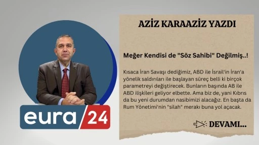 Meğer Kendisi de "Söz Sahibi" Değilmiş..!