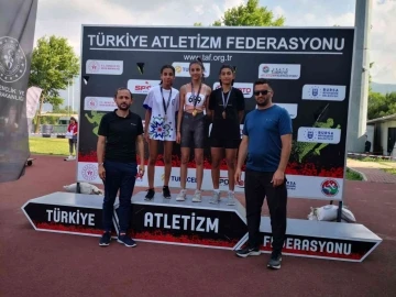 Muğla Büyükşehir atletizm sporcusu Türkiye 2’incisi oldu
