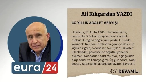 40 YILLIK ADALET ARAYIŞI