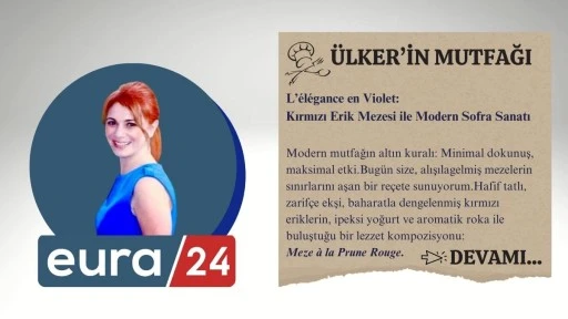 L’élégance en Violet: Kırmızı Erik Mezesi ile Modern Sofra Sanatı