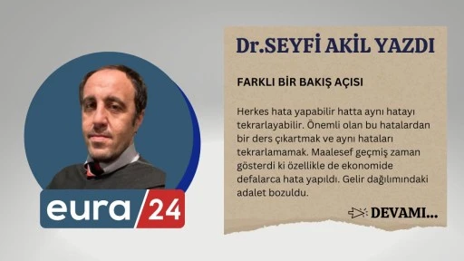 FARKLI BİR BAKIŞ AÇISI
