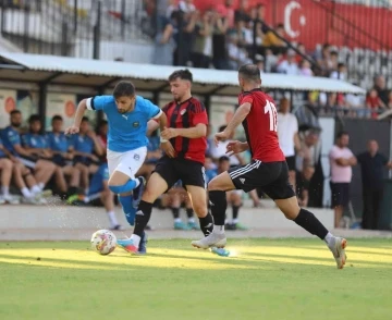 Nazilli Belediyespor ilk hazırlık maçında sahadan galibiyet ile ayrıldı
