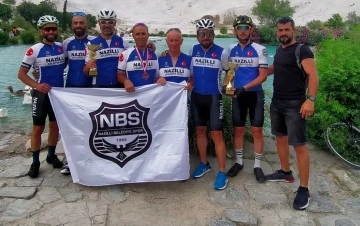 Nazilli Belediyesporlu bisikletçiler Türkiye şampiyonasından derece ile döndü
