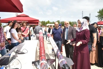 OMÜ’nün TEKNOFEST projeleri sergilendi
