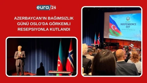 OSLO'da Azerbaycan Bağımsızlık Günü Kutlandı