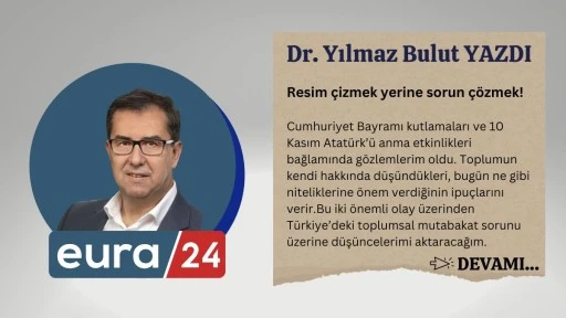 Resim çizmek yerine sorun çözmek!