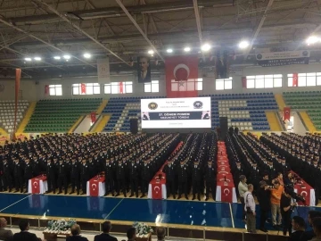 Rize POMEM’de 570 polis adayı mezun oldu
