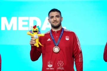 Salim Ercan, Akdeniz Oyunları’nda bronz madalya kazandı
