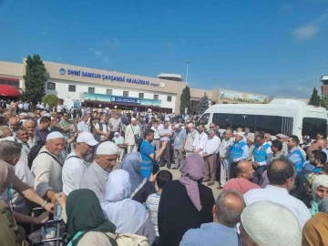 Samsun-Çarşamba Havalimanı’nda hac kafileleri yoğunluğu
