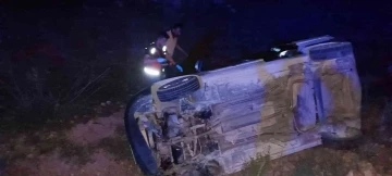 Siirt’te otomobil şarampole yuvarlandı: 2’si çocuk 7 yaralı
