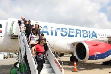 Sırbistan’ı Alanya’ya bağlayan seferler resmen başladı
