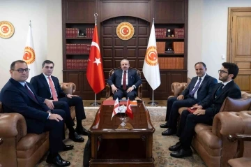 TBMM Başkanı Şentop, Gürcistan Dışişleri Bakanı Darchiashvili’yi kabul etti
