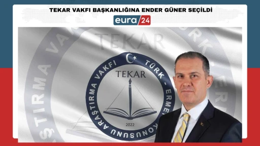 TEKAR Vakfı Başkanlığına Ender G&Uuml;NER Se&ccedil;ildi