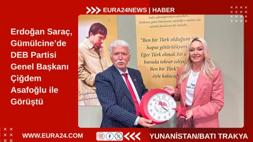 TMBH ve DEB Genel Başkanları G&uuml;milcine&rsquo;de Bir Araya Geldi