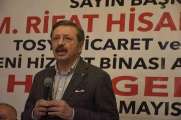 TOBB Başkanı Hisarcıklıoğlu: &quot;(TOGG) 2023’ün ilk üç ayında inşallah banttan inerek trafiğe çıkmış olur&quot;

