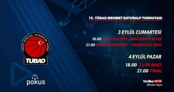 TÜBAD Turnuvası Tivibu Spor’da yayınlanacak
