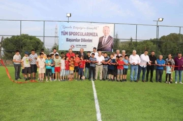 Turgutlu’da 4 yeni spor tesisi hizmete açıldı
