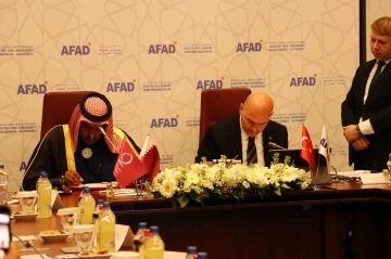 Türkiye ile Katar, acil durum yönetimi ve insani yardım alanında masaya oturdu
