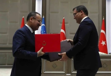 Türkiye-Özbekistan arasında 10 anlaşma imzalandı
