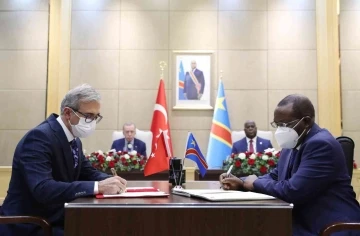 Türkiye ve Demokratik Kongo Cumhuriyeti arasında 7 anlaşma
