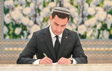 Türkmenistan’ın yeni Cumhurbaşkanı Göreve Başladı 