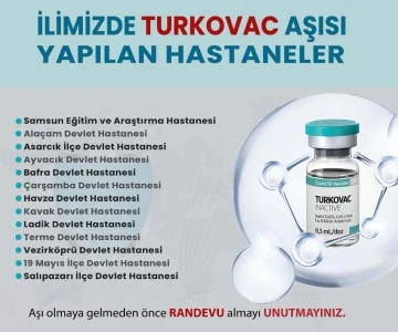 Turkovac aşısı ilçelerde de uygulanmaya başlıyor
