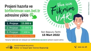 Van Büyükşehir Belediyesi, Türkiye geneli fikir yarışması düzenleyecek
