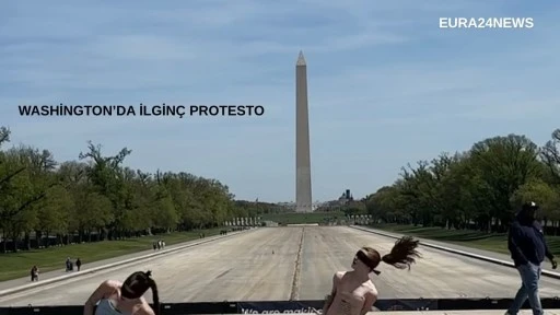 Washington da İlginç Bir Protesto