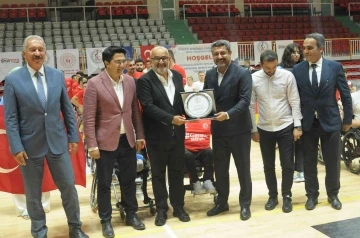 Yalova’da Uluslararası 23 Yaş Altı Tekerlekli Sandalye Basketbol Turnuvası başladı
