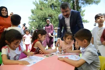 Yıldırım’ı minikler oyun şenliğinde buluştu
