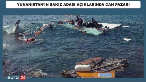 Yunanistan&rsquo;ın Sakız Adası A&ccedil;ıklarında Can Pazarı