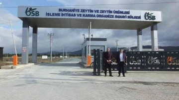 Zeytin OSB’de fabrikalar çalışmaya başladı
